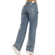 Jean Palazzo Tiro Alto Azul Tyt Jeans Uruguay - foto 1