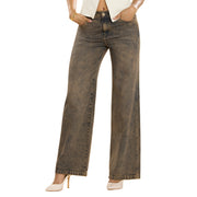Jeans Palazzo Acid Wash Orange Tyt Jeans Valle - 38