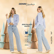 Jeans Palazzo Azul Hielo Tyt Jeans Vaupes