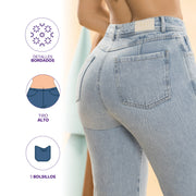 Jeans Palazzo Azul Hielo Tyt Jeans Vaupes - 42