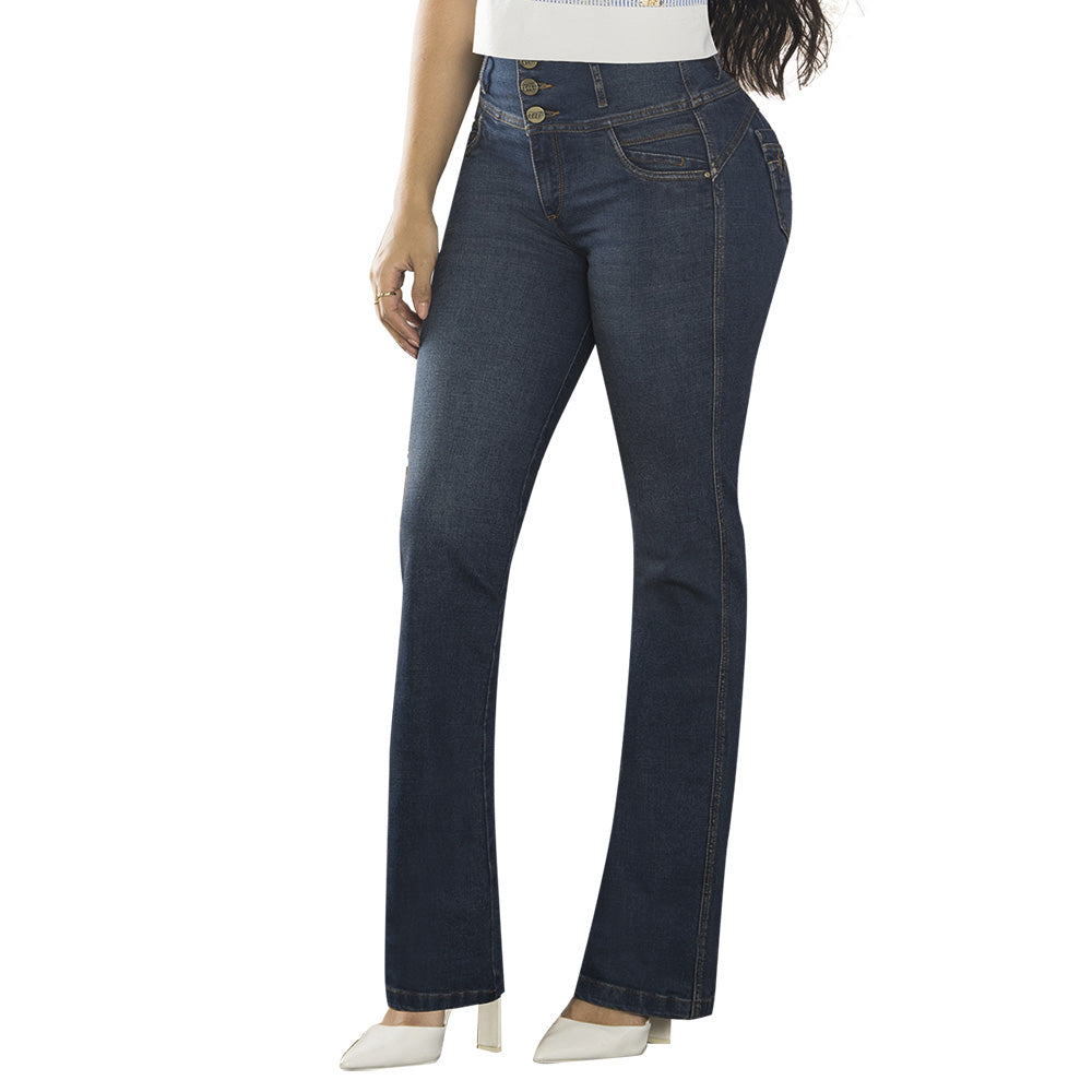 Jeans Push Up Azul Tyt Jeans Vega - 40