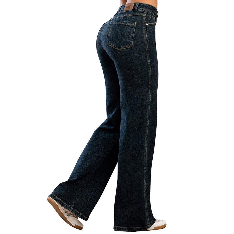 Jean Wide Leg Tiro Alto Azul Tyt Jeans Malena - foto 1