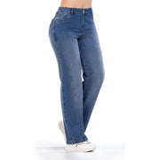 Jeans Palazzo Azul Vintage Mujeron Zidane - 38