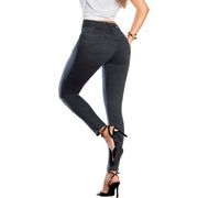 Jean Push Up Tiro Alto Gris Tyt Jeans Celebración - foto 1