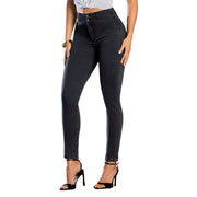 Jean Push Up Tiro Alto Gris Tyt Jeans Celebración - foto 2
