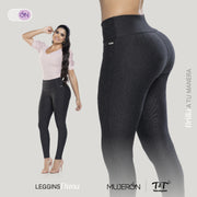Leggins Super Alto Gris TyT Duna
