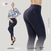 Leggins Tobillero Super Alto Azul TyT Colmar