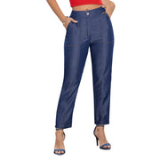 Pantalon Bota Ancha Azul Medio Tyt Marsella - 38