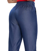 Pantalon Bota Ancha Azul Medio Tyt Marsella - 42