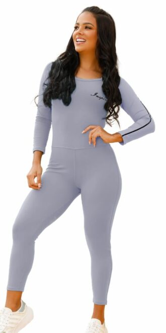 Enterizo Deportivo Semi Control 12591 Th Moda Lila