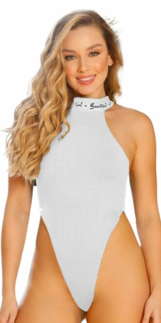 Body Corte Alto Semi Control Th Moda 13398 Blanco