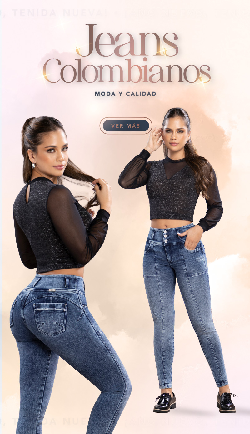 Jeans Colombiano Levanta Cola Imperial TYT - Mujeron