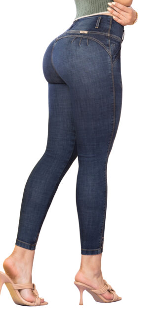 JEANS CANCIÓN Skinny Azul Vintage – Estilo que canta tu esencia