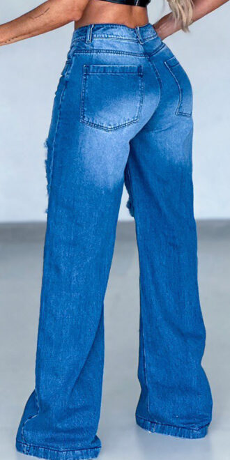 Jeans AS06394 Wide Leg Fuerza Urbana