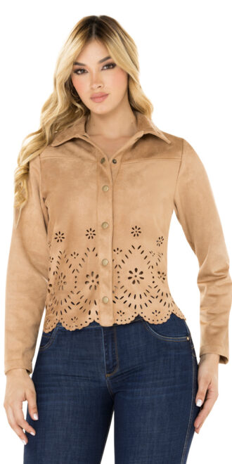 MONSERRATE Chaqueta Gamuzada