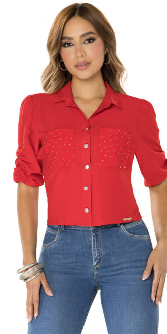 VICHADA Blusa Roja