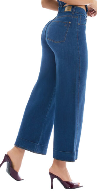 Jeans 16425 Wide Leg Poder Natural