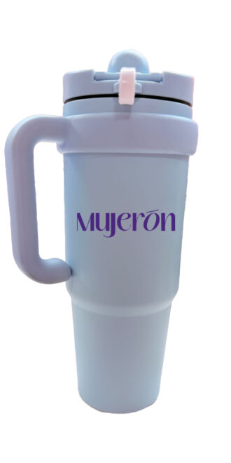 Termo Mujeron Celeste– Mantén tu bebida perfecta donde vayas